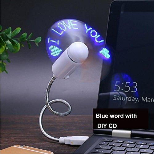 USB LED Message Fan