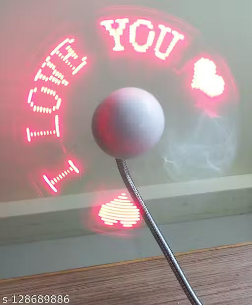 USB LED Message Fan